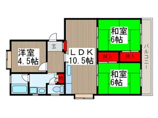 ハイム・アスプ.【4階】の間取り