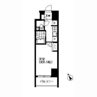 エステムプラザ横浜元町山手【4階】の間取り