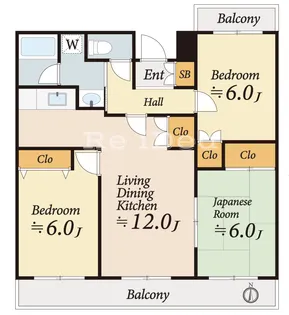 レジデンス光和115【2階】の間取り