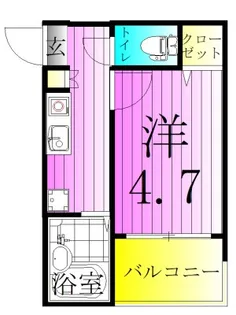 MELDIA古千谷本町3丁目No.3【2階】の間取り