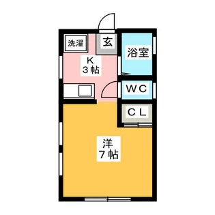 SAIWAI【1階】の間取り