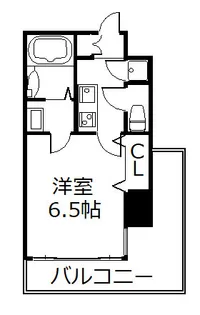 W.O.B.KYOBASHI【3階】の間取り