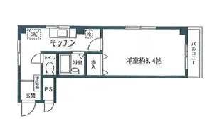 アステール【4階】の間取り