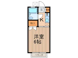 ベルハイツ【2階】の間取り