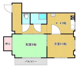 黒住ビル【4階】の間取り