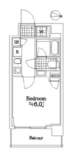 ソアブール池上【5階】の間取り