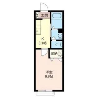 グランドソレーユ【2階】の間取り