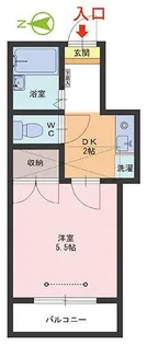 Blue Palace【2階】の間取り