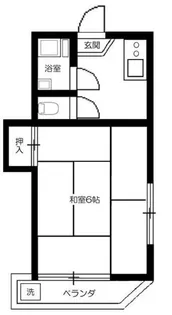 双葉荘【1階】の間取り