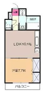 グラシューズ【3階】の間取り