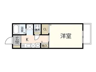 セレスト瀬の川【2階】の間取り