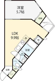 LIEBE中野富士見町【3階】の間取り