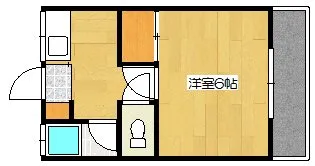フローラ国分 A棟【2階】の間取り