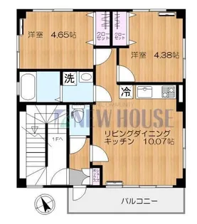 エトワール神楽坂【2階】の間取り