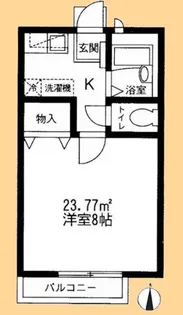 ソレアード・カピターレ【2階】の間取り