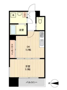 La Douceur片平【12階】の間取り