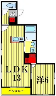 Casa Felice千住【2階】の間取り