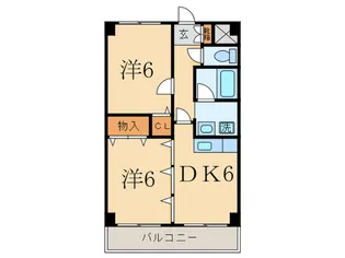 ソルカ-サ岡本【3階】の間取り