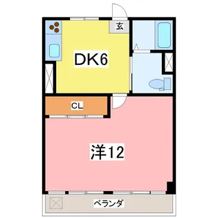 メゾンいいだ【3階】の間取り