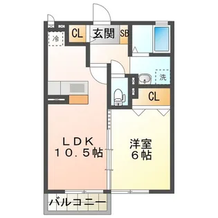 カモミール【2階】の間取り