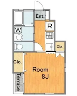 エクラン【1階】の間取り