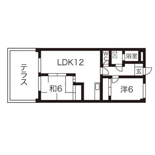 ニュー那加サンプラザ【3階】の間取り