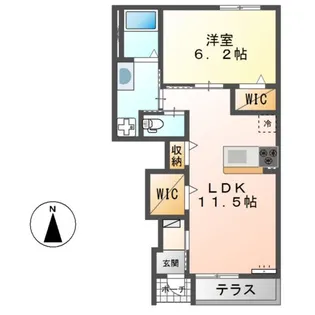 プログレス(Progress)【1階】の間取り
