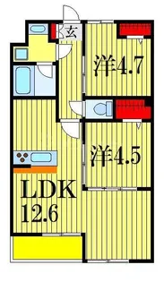 ビルトモア【3階】の間取り