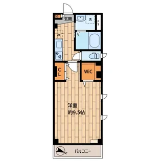 シャンテ鷺沼【3階】の間取り