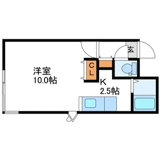 ドメス22【1階】の間取り