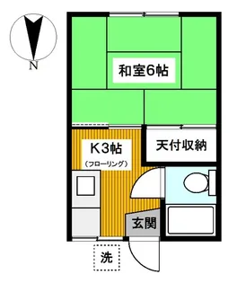 コタニハウス【2階】の間取り
