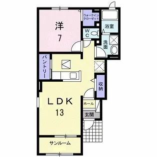 グランリーオ【1階】の間取り