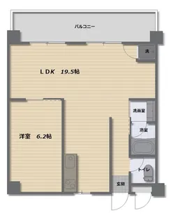 トーマスマンション泡瀬2【2階】の間取り