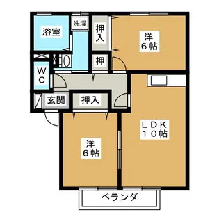 ウィルモア小柴見【2階】の間取り