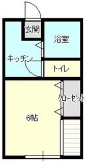 イノウエハイツ【2階】の間取り