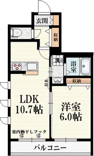 ベルエポック荻窪【2階】の間取り