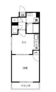 スカール千葉みなと【6階】の間取り