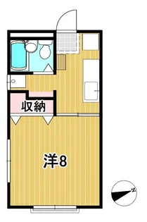 シーサイドヴィラ15【1階】の間取り