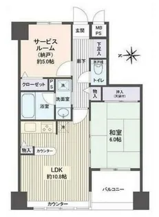 (仮)八王子第7マンション【3階】の間取り