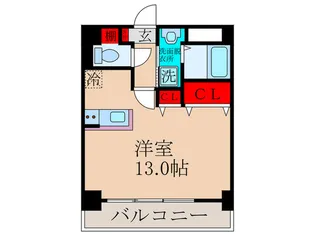 ウィンロード穂波【4階】の間取り