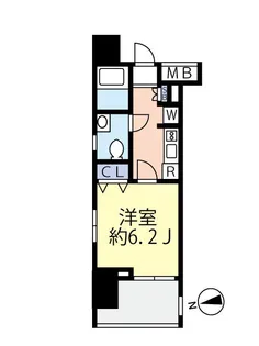 アゼスト浦安ステーション【7階】の間取り