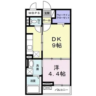 アルボル リオ XI【1階】の間取り