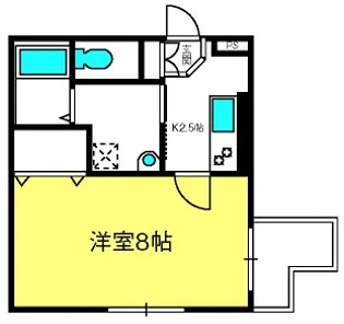 ルミエール【2階】の間取り