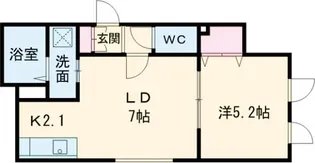ラグドール【2階】の間取り