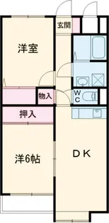 サントラップ鶴田【1階】の間取り