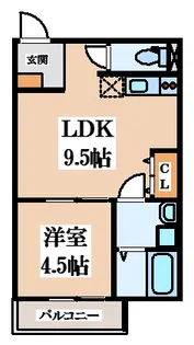 MarkVilla水走【2階】の間取り