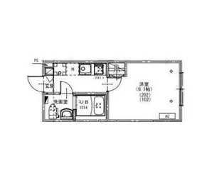 KEIAI RESIDENCE 西所沢III【1階】の間取り