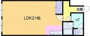 リルブランシュ【1階】の間取り