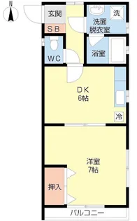 桜 ハウス【1階】の間取り
