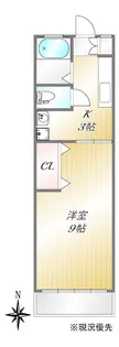 小川スカイハイツ【1階】の間取り
